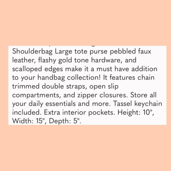 SOLD!!NWT- Jessica Simpson Purse - Picture 9 of 9